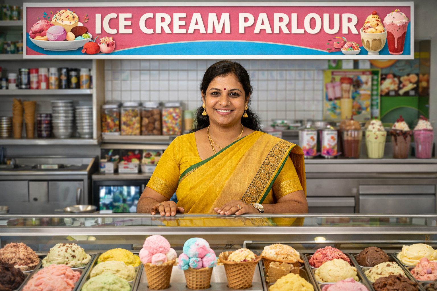 Manvitha Ice cream parlour
